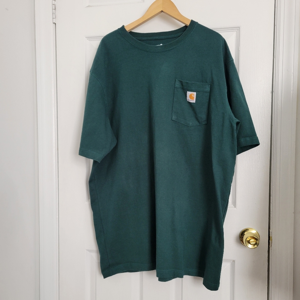 Carhartt Green Pocket T-Shirt